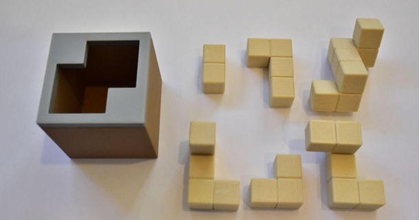 vator emballage puzzle szl nuage imprimable projet 3D modèles jouets Jeux puzzles Brain teasers 3dpuzzle chose universelle 3d print model - Mito3D