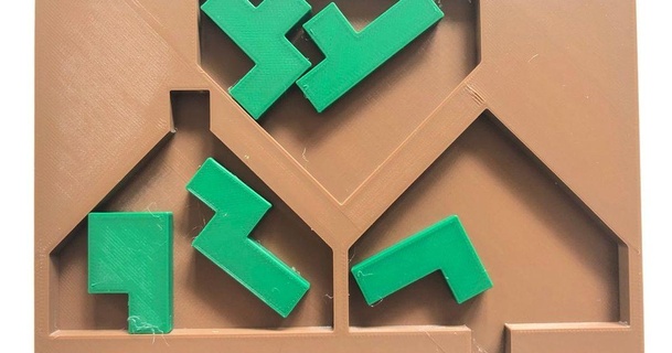cae disparition tronc tray packing puzzle Stewart cercueil stc 181 imprimable projet 3D modèles jouets Jeux puzzles Brain teasers chose universelle 3d print model - Mito3D