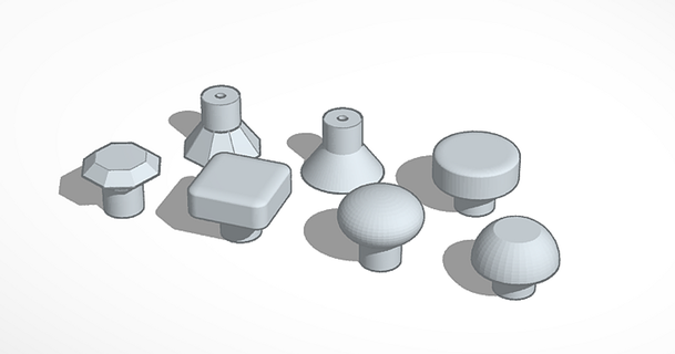 Möbel Griff Taste Peter 3D Modelle Haushalt Haus Ausrüstung Halter Unterstützung Steckdose 3d print model - Mito3D