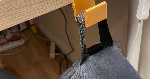 backpack desk hook xavier gillard 3D Models Household Office ikea 3d print model - Mito3D