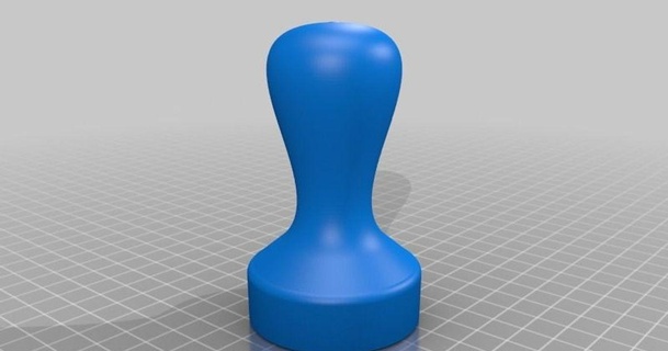 coffee tamper saeco 53mm nitram 3D Models Household Kitchen thingiverse 3d print model - Mito3D