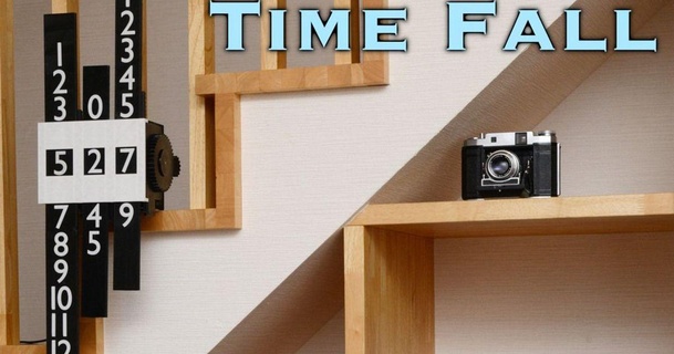 time fall - digital clock vertical bars shiura 3D Models Gadgets Other thingiverse 28byj48 arudino 3d print model - Mito3D