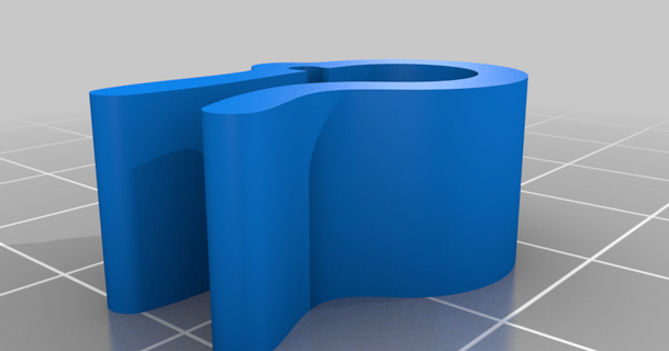 filamentrollclip buildersmark 3D Models Printers Accessories filament clip thingiverse 3d print model - Mito3D