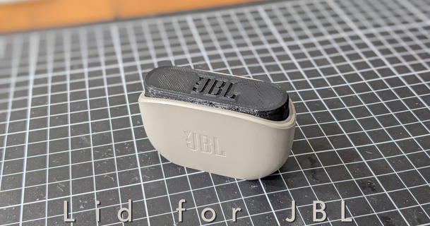 lid jbl wave 100 tws stevew91 3D Models Hobby & Makers Music case charger wireless charging 3d print model - Mito3D