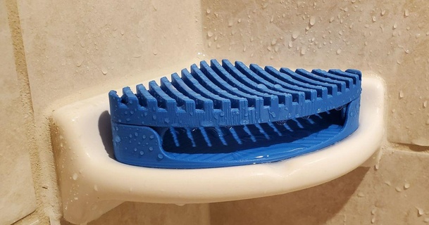 moderno progettista sapone piatto design 3D Modelli domestico bagno arte doccia 3d print model - Mito3D