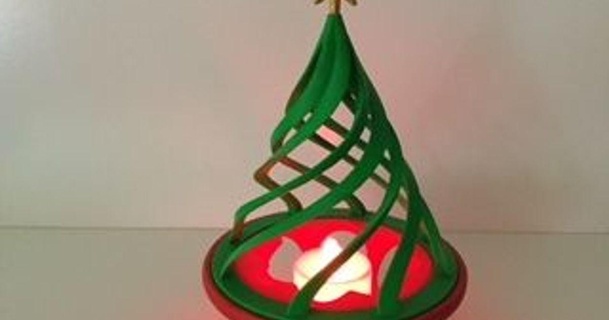 Navidad árbol 2016 clive Harris 3D modelos Arte diseño diseños escritorio thingiverse 3d print model - Mito3D