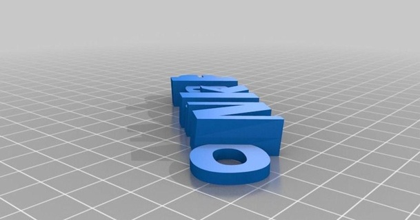 Nicolás llavero clive Harris 3D modelos casa oficina thingiverse personalizado 3d print model - Mito3D
