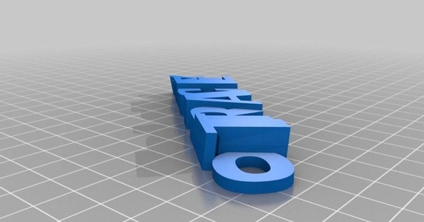 tracey llavero clive Harris 3D modelos casa oficina thingiverse personalizado 3d print model - Mito3D