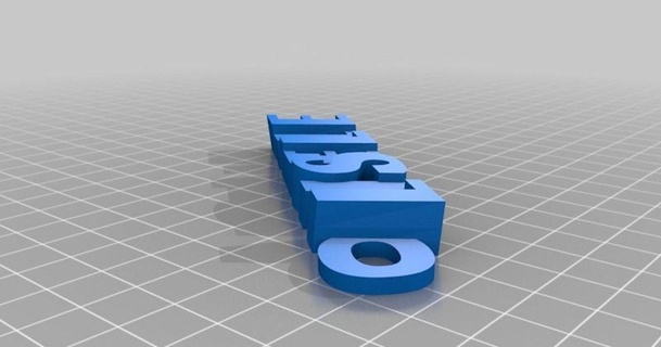 lisare portachiavi clive harris 3D Modelli domestico ufficio thingiverse personalizzato 3d print model - Mito3D