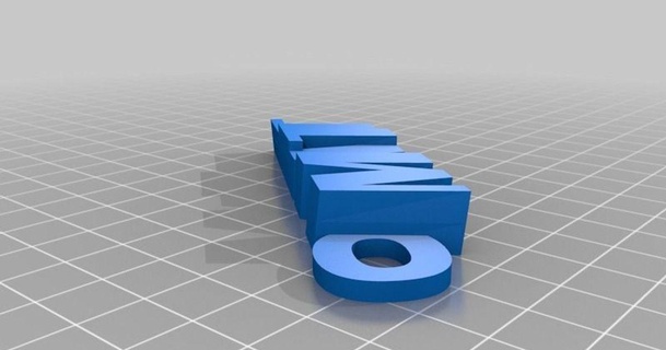 mate llavero clive Harris 3D modelos casa oficina thingiverse personalizado 3d print model - Mito3D