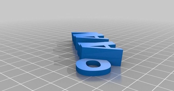 Alan llavero clive Harris 3D modelos casa oficina thingiverse personalizado 3d print model - Mito3D