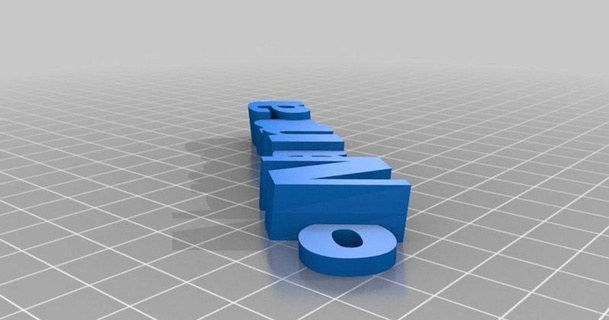 nanna portachiavi clive harris 3D Modelli domestico ufficio thingiverse personalizzato 3d print model - Mito3D