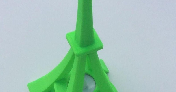 eiffel tower styled xmas tree clive harris 3D Models Art & Design Other Designs christmas art paris ornament 3d print model - Mito3D
