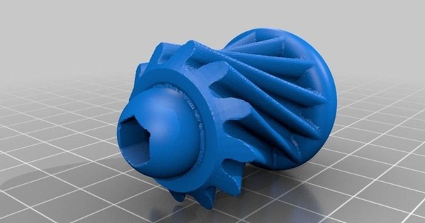 hyperbolic planetary gearset knob clive harris 3D Models Hobby & Makers Other Ideas thingiverse 3d print model - Mito3D