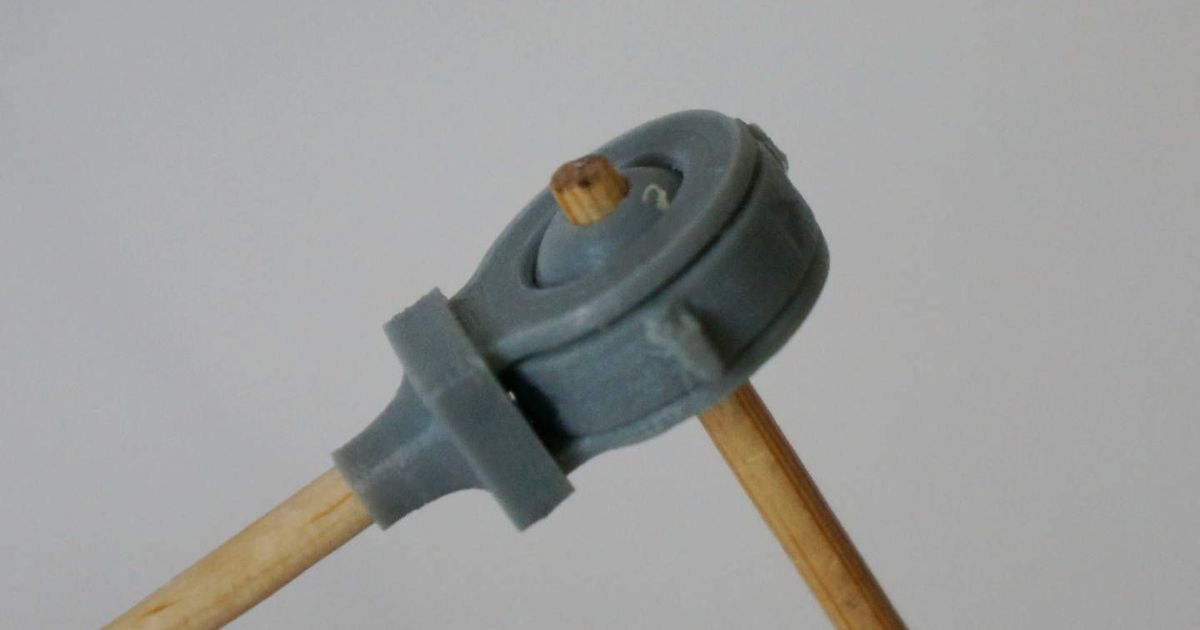 Zuhause Joint abschließbar Jack 3D Modelle Hobby Macher mechanisch Teile Kugelgelenk Spieße Spieß Bambusspieß 3D print model - Mito3D