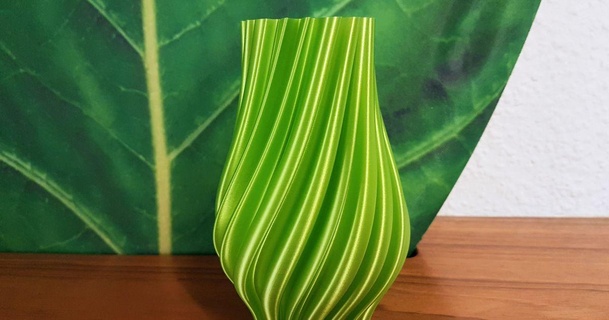vase 2 spline basé mode extruder 3D modèles Ménage Accueil maison décor décoration filament spirale 3d print model - Mito3D