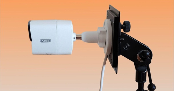 vesa 75 adapter abus webcam sam 3D Models Household Outdoor & Garden webcammount webcamholder webcams 3d print model - Mito3D