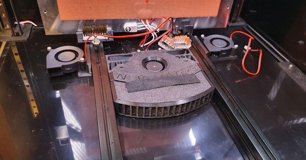 voron 24 calentado cámara aficionados guerra azul 3D modelos impresoras actualizaciones 3d print model - Mito3D