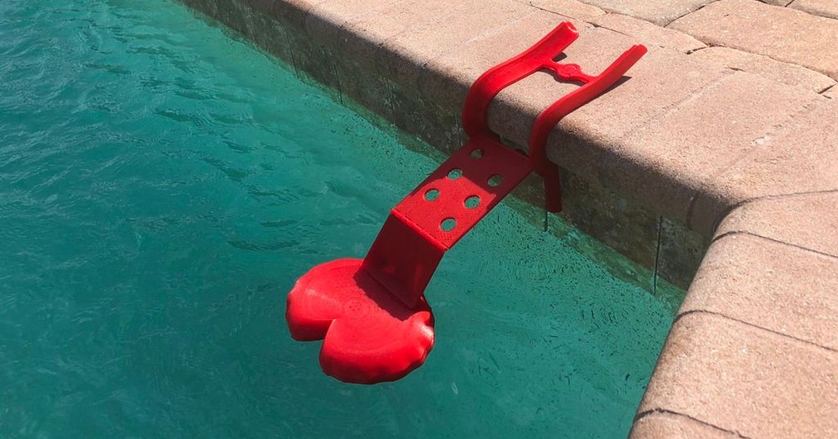 creatura salvare rampa modificato più piccola stampante uomini 3D Modelli domestico all'aperto giardino acqua rana animale piscina 3D print model - Mito3D