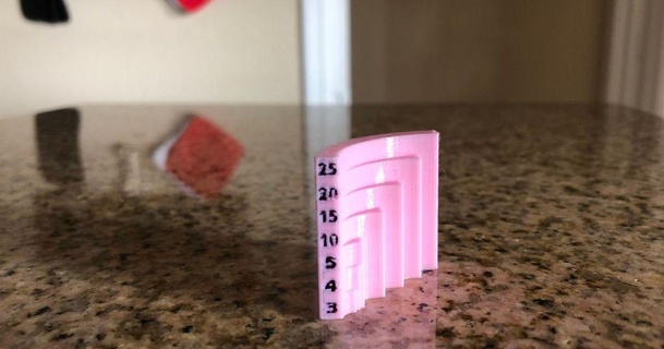 canto arredondado medição ferramenta remixar homens 3D modelos passatempo fabricantes Ferramentas thingiverse 3d print model - Mito3D