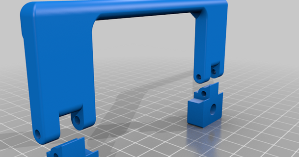 ratrig v core 3 plegable puerta manejas sabueso 3D modelos impresoras accesorios thingiverse 3d print model - Mito3D