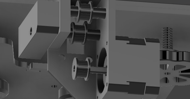 Ender 3 v2 Motor Aktualisierung Pfad renoxdeception 3D Modelle Drucker Upgrades Stepper 3d print model - Mito3D