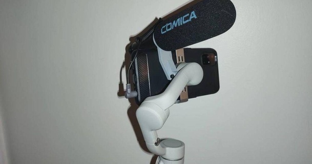dji om 5 pompalı tüfek mikrofon binmek Doğrulanmış 3D modeller gadget'lar Fotoğraf video aksesuar gimbal 3d print model - Mito3D