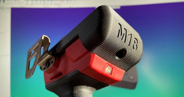 milwaukee m18 tool hanger hummeroid 3D Models Hobby & Makers Organizers 3d print model - Mito3D