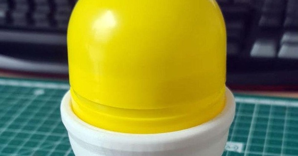 huevo taza amable sorpresa alegría Phil 3D modelos casa hogar decoración caja dinero 3d print model - Mito3D