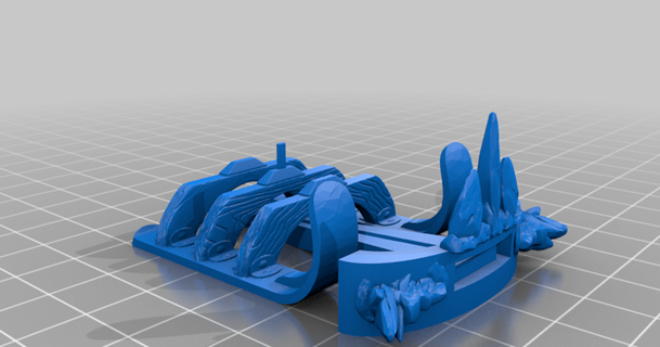 hielo parentesco tornillo lanzador Holanda 3D modelos juguetes juegos aire libre mesa juego guerra thingiverse 3d print model - Mito3D