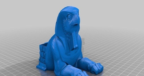 falcon egyptian tomb gholland 3D Models Toys & Games Other terrain miniature tabletop wargaming miniatures 3d print model - Mito3D