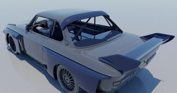 corsa kit 1 10 BMW 30 e9 lemsko 3D Modelli giocattoli Giochi veicoli messa punto rccar rccarparts 1to10scale 3d print model - Mito3D