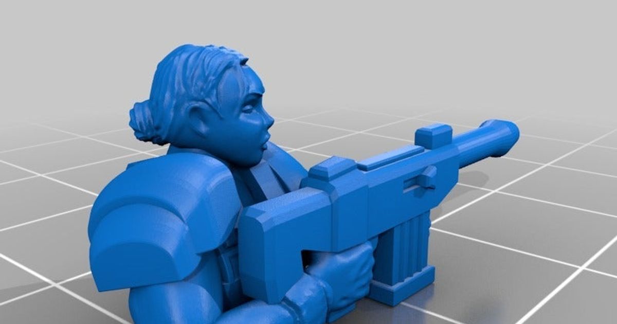 kadın pdf asker Ayarlamak 1 non heroic Miller kanka indir Bedava stl model printablescom 3d modeller oyuncaklar oyunlar lejyon yıldız savaşı zombi 40k 3D print model - Mito3D