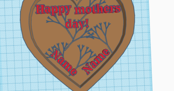 hearth mothersday upi 3d 3D Models Art & Design Sculptures heart mothers hearts mothersdaygift 3d print model - Mito3D