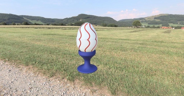 Pasqua uova Conservazione spazio staccabile 3d tak 3D Modelli stagione disegni primavera decorazione Stampa modello 3d print model - Mito3D