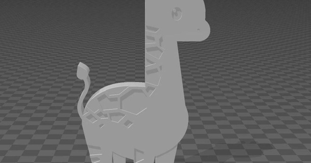 zürafa HAYIR 3D modeller Sanat tasarım 2D tabaklar logolar Şirin 2d Mignon 3d print model - Mito3D