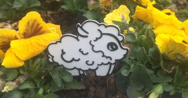 Pâques agneau pot autant mmu shr3deu 3D modèles saisonnier dessins printemps fleur EasterDesign 3d print model - Mito3D