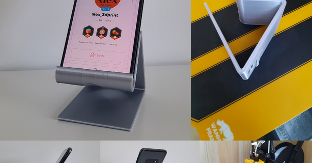 phone tábua ficar pé alex 3dprint 3D modelos aparelhos portátil dispositivos Dragão suporte escrivaninha 3d print model - Mito3D