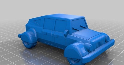 pequeno buggy carro moleiro Mano baixar livre stl modelo printablescom 3d modelos brinquedos jogos veículos 40k legião 3d print model - Mito3D
