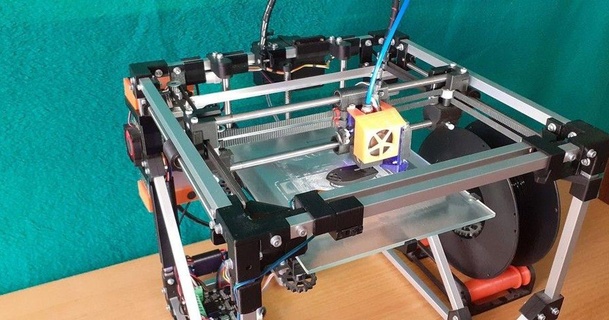 m cube minúsculo corexy 3d impresora kocickamia 3D modelos impresoras accesorios pequeña 3dprinting cubo 3dprinter 3d print model - Mito3D