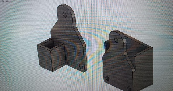 Porta pense mesa adncoils 3D modeller hobi yapımcılar organizatörler 3d print model - Mito3D