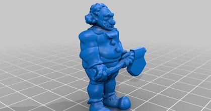 loco payasos molinero hermano descargar gratis stl modelo imprimiblescom 3d modelos juguetes juegos acción cifras estatuas payaso 3d print model - Mito3D