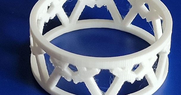 cross napkin ring lumbermonk 3D Models Household Kitchen 3d print model - Mito3D
