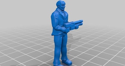 hired goon miller bro download free stl model printablescom 3d models toys & games action figures statues legion zombicide 3d print model - Mito3D