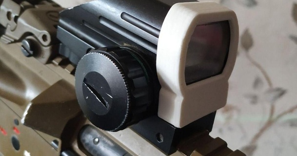 airsoft scope protector cap liova 3D Models Toys & Games Outdoor thingiverse 3d print model - Mito3D