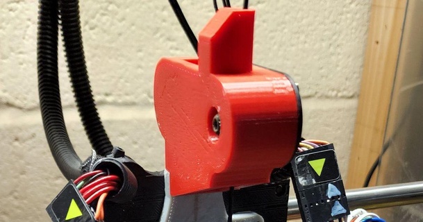 bigtreetech inteligente filamento sensor monte lulzbot taz 6 irado 3D modelos impressoras acessórios thingiverse 3d print model - Mito3D