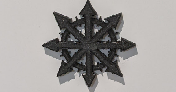 marteau guerre chaos étoile frigo aimant maison 3D modèles art conception dessins 3d print model - Mito3D