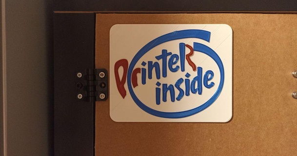 printer intel inside msprint 3D Models Printers Accessories sign gadget intelinside 3d print model - Mito3D
