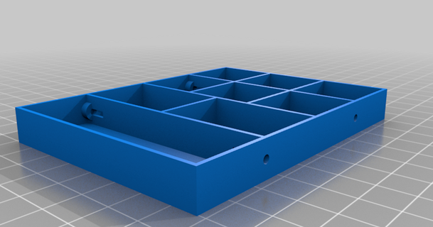 tool stand parts storage tray 3d cre8 3D Models Hobby & Makers RC Robotics thingiverse 3d print model - Mito3D