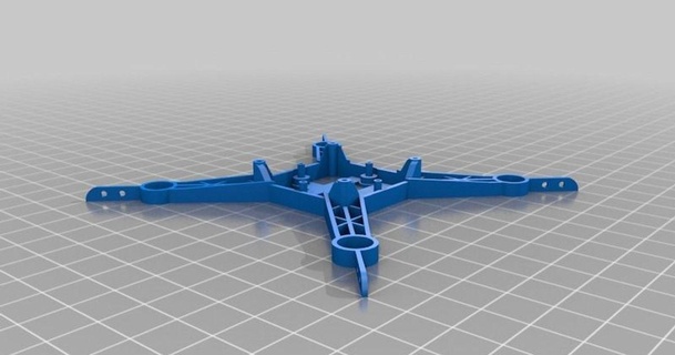 lama nano qx2 fpv telaio 3d cre8 3D Modelli passatempo creatori RC robotica thingiverse 3d print model - Mito3D